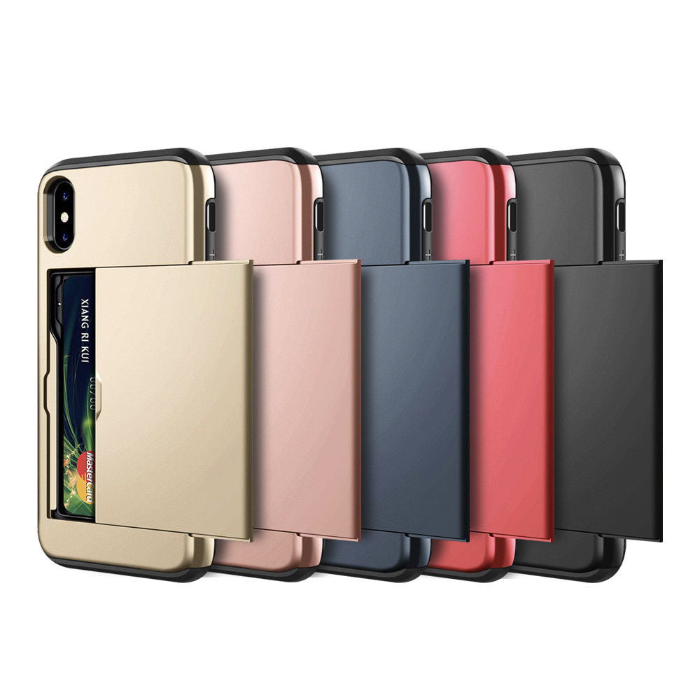 Mobile Phone Card Holder Case – Slim Protective Wallet Cover with Card Slot