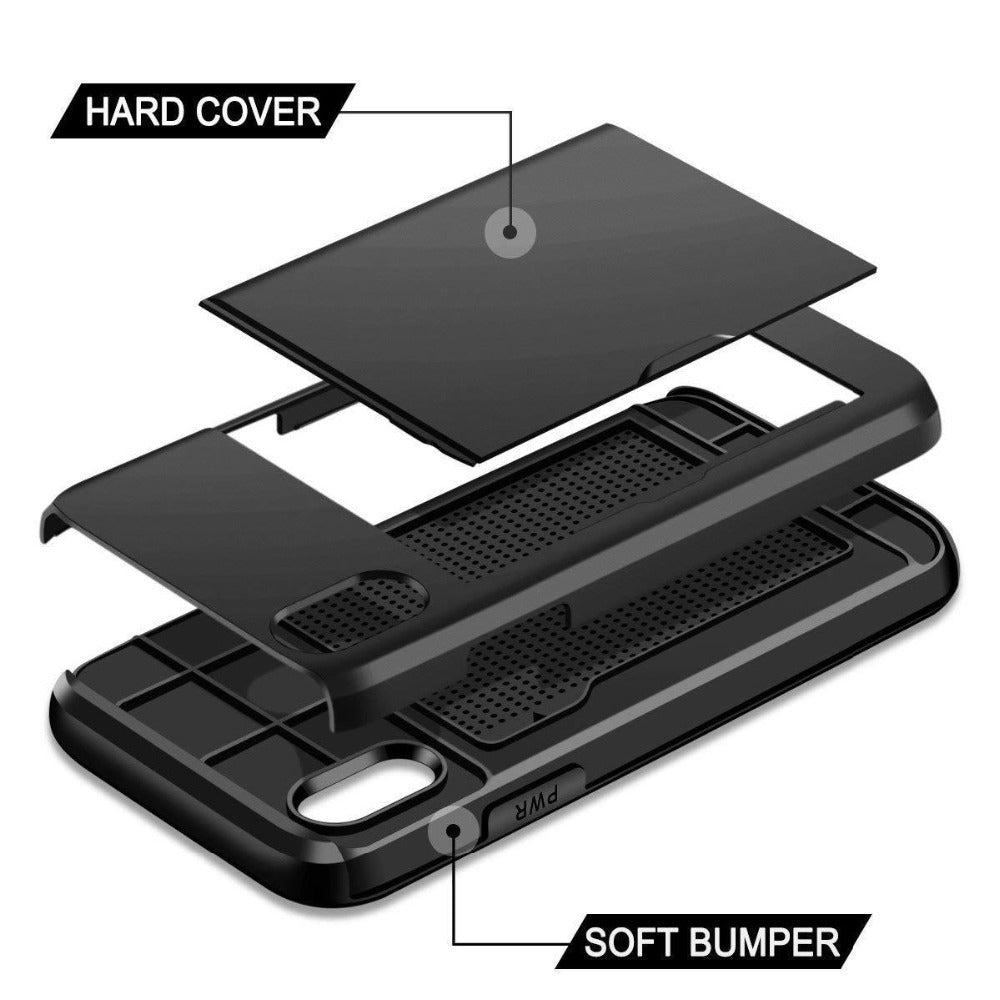 Mobile Phone Card Holder Case – Slim Protective Wallet Cover with Card Slot
