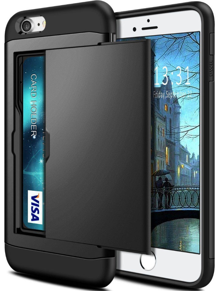 Mobile Phone Card Holder Case – Slim Protective Wallet Cover with Card Slot