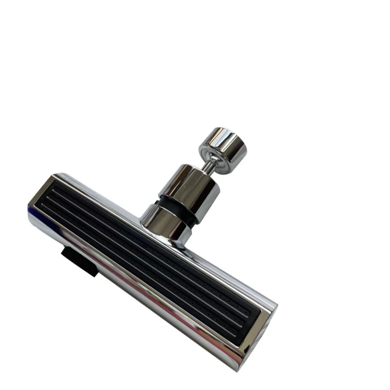Universal Rotating Kitchen Faucet Nozzle – Splash-Proof Waterfall Outlet Bubbler Extension Tap Attachment