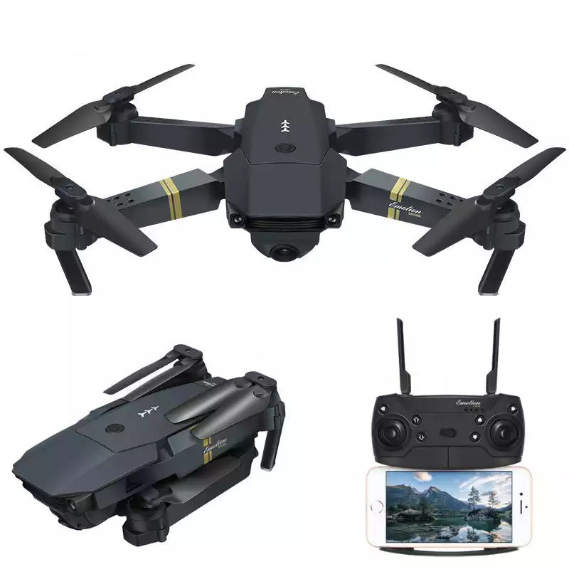 E58 Foldable Drone with HD Camera – Compact Aerial Quadcopter for Beginners