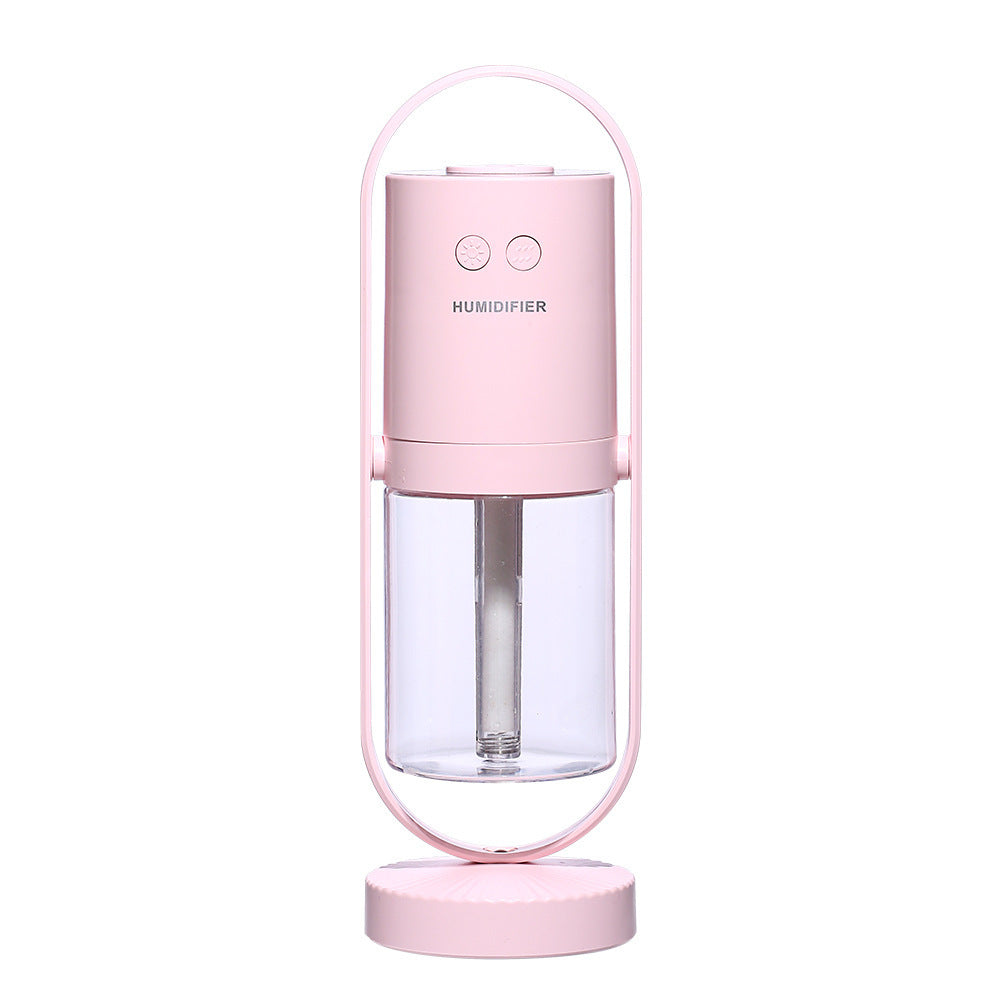 Magic Shadow USB Air Humidifier – Ultrasonic Mist Maker with Projection Night Light & Mini Air Purifier for Home, Car & Office
