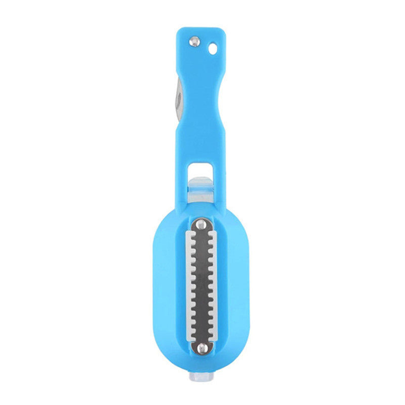 Fish Scale Remover Brush – Quick Scraping Fish Scaler Knife & Skin Peeling Cleaner Kitchen Tool