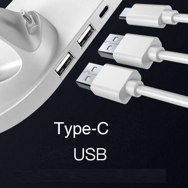 6-in-1 Wireless Charging Dock Station – Fast Charger Pad for iPhone, Phone & Smartwatch