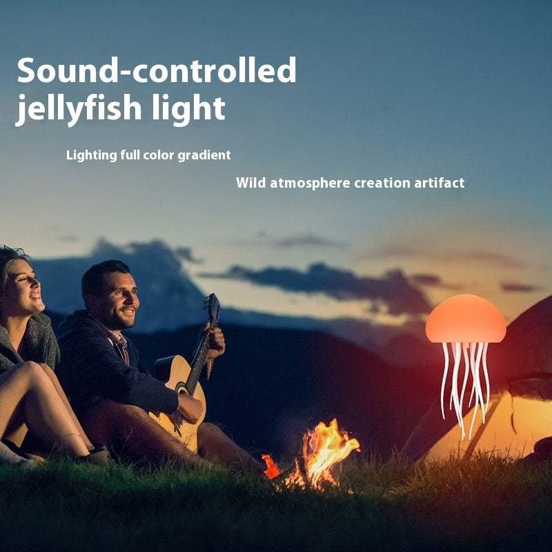 LED Jellyfish Lamp – Realistic Mood Night Light for Bedroom, Desk & Home Décor | Smart Portable Jellyfish Aquarium Lamp