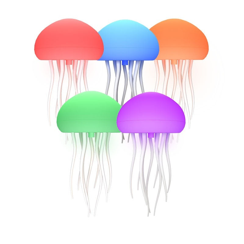 LED Jellyfish Lamp – Realistic Mood Night Light for Bedroom, Desk & Home Décor | Smart Portable Jellyfish Aquarium Lamp