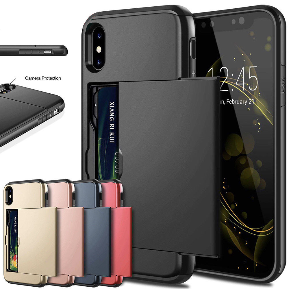 Mobile Phone Card Holder Case – Slim Protective Wallet Cover with Card Slot