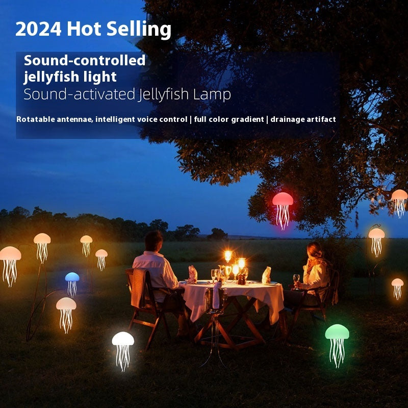 LED Jellyfish Lamp – Realistic Mood Night Light for Bedroom, Desk & Home Décor | Smart Portable Jellyfish Aquarium Lamp