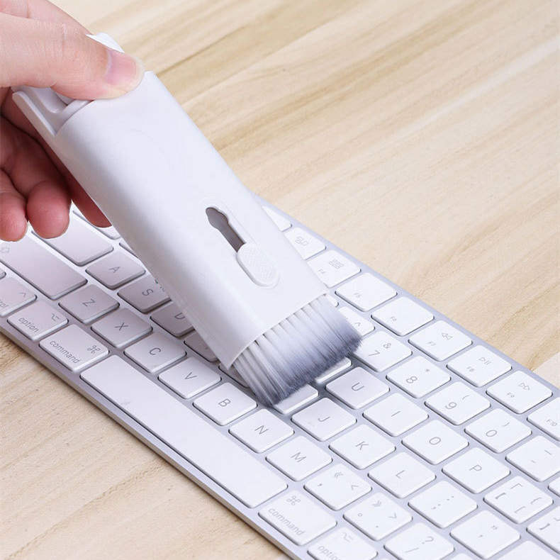 Multifunctional Cleaning Pen Set – Keyboard Cleaner Kit with Keycap Puller & Tools for Earbuds, Headsets & Electronics