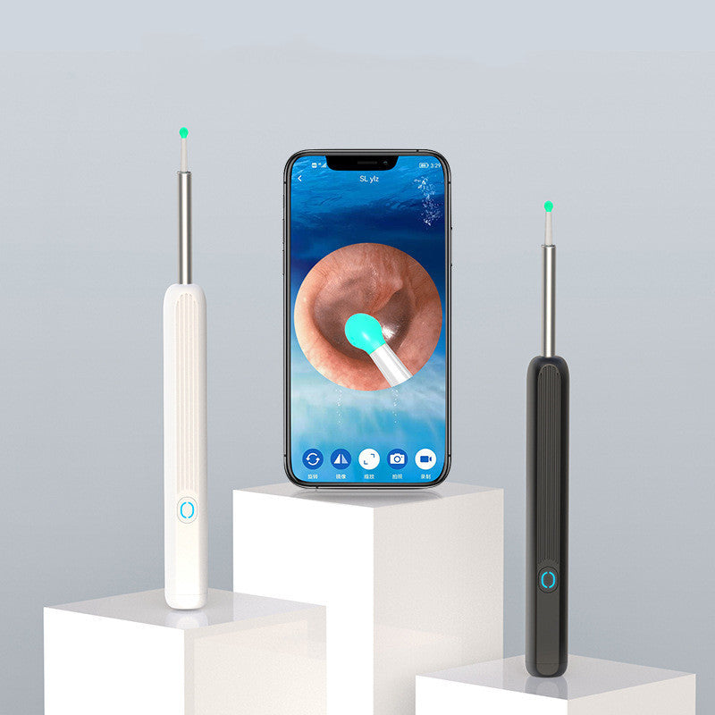 NE3 Wireless Ear Cleaner Otoscope – Ear Wax Removal Tool with Camera, LED Light & Endoscope Cleaning Kit for iPhone