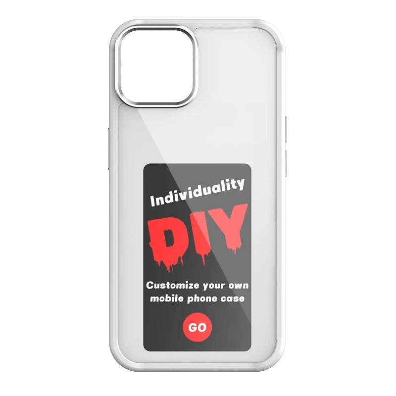 E-Ink Screen Phone Case – Battery-Free Personalized Projection Luxury Designer Phone Cover