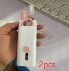 Multifunctional Cleaning Pen Set – Keyboard Cleaner Kit with Keycap Puller & Tools for Earbuds, Headsets & Electronics