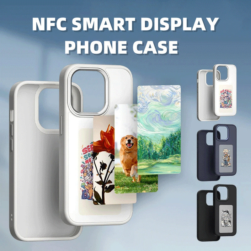 E-Ink Screen Phone Case – Battery-Free Personalized Projection Luxury Designer Phone Cover